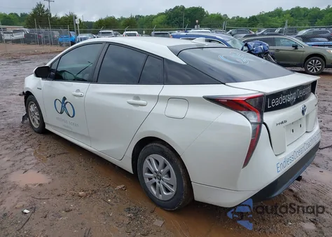 2017 Toyota Prius One z USA, uszkodzony, nr VIN JTDKBRFU7H3048350